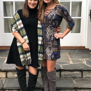 Abbeline Geometric Printed Dress